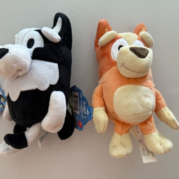 Bluey Friends - Mackenzie and Bingo Plush Soft and Cuddle Stuffed Toy - Picture 1 of 2